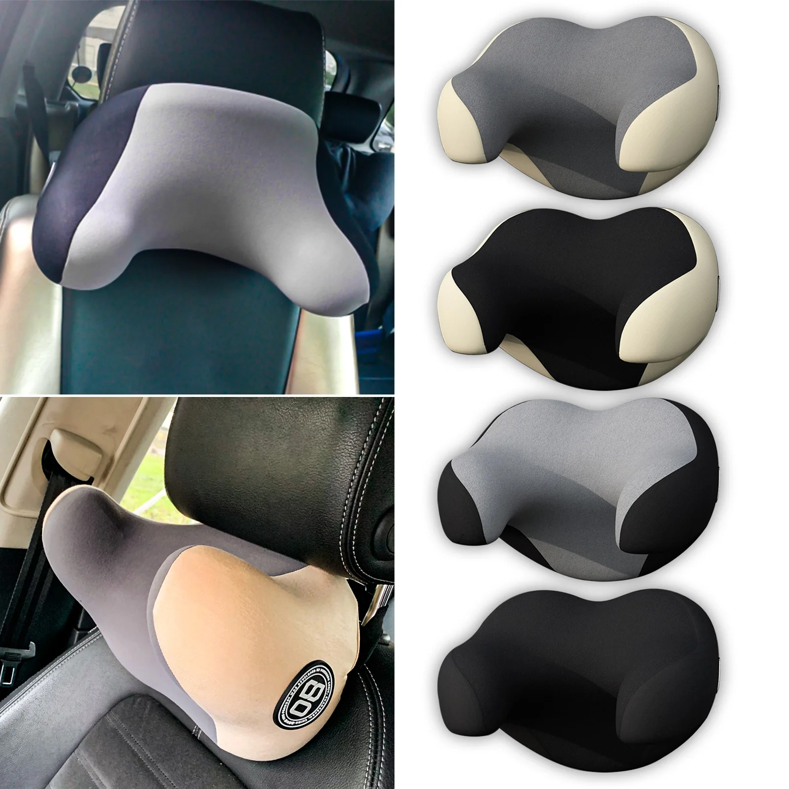 Universal car seat headrest Pillow Rest Memory Foam car Head neck pillow support sleep side head high elastic nylon telescopic
Universal car seat headrest Pillow Rest Memory Foam car Head neck pillow support sleep side head high elastic nylon telescopic