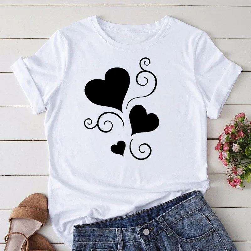 Hillbilly Women Love Heart T Shirts Fashion Casual Couple T Shirt Short Sleeve Round Neck Womens Tee Shirts
Hillbilly Women Love Heart T Shirts Fashion Casual Couple T Shirt Short Sleeve Round Neck Womens Tee Shirts