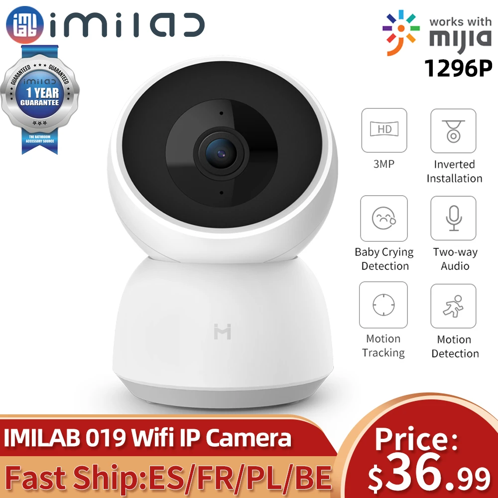 IMILAB Xiaomi умная домашняя камера безопасности 019 2K HD Wi-Fi IP веб-камера видеонаблюдения в помещении 360 ° CCTV с функцией ночного видения
IMILAB Xiaomi умная домашняя камера безопасности 019 2K HD Wi-Fi IP веб-камера видеонаблюдения в помещении 360 ° CCTV с функцией ночного видения