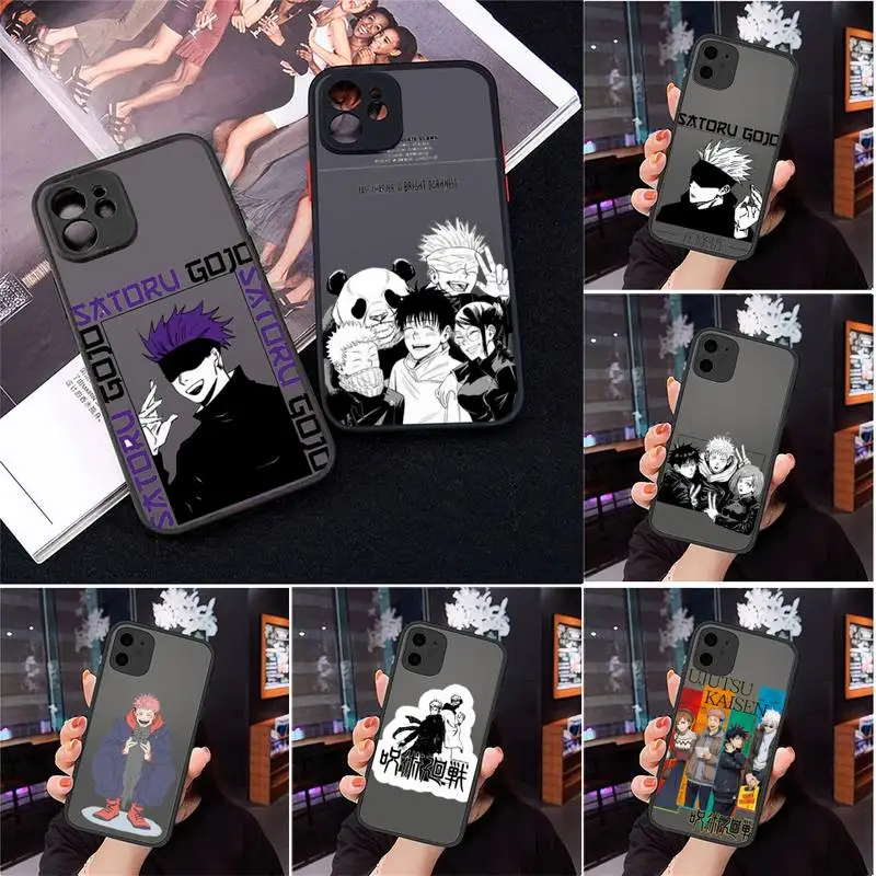 Jujutsu Kaisen Yuji Itadori Phone Case Matte Transparent for iPhone 7 8 11 12 s mini pro X XS XR MAX Plus Clear mobile bag
Jujutsu Kaisen Yuji Itadori Phone Case Matte Transparent for iPhone 7 8 11 12 s mini pro X XS XR MAX Plus Clear mobile bag