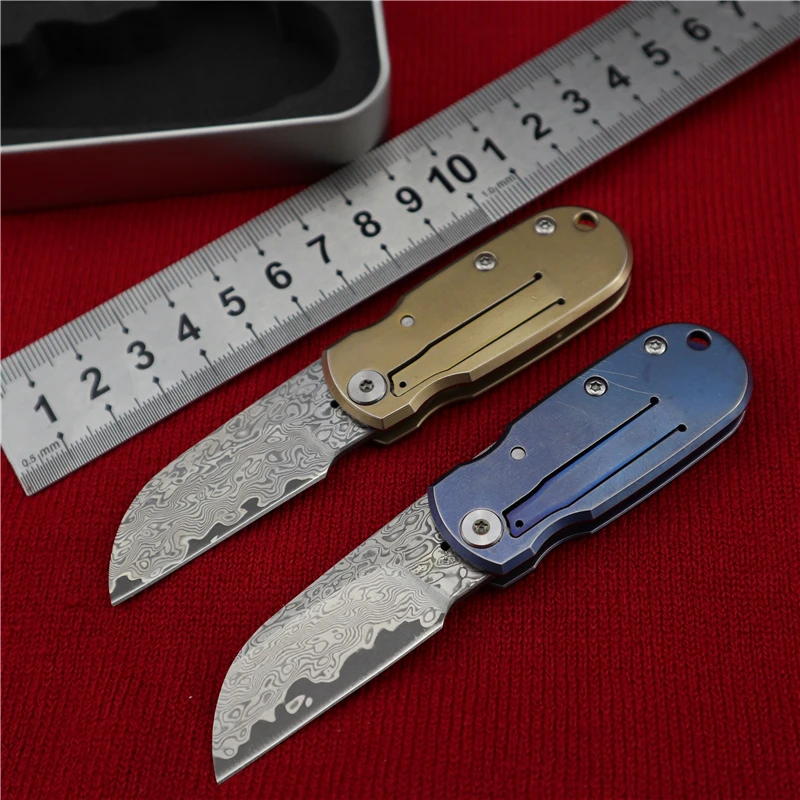 Складные карманные мини-ножи для выживания кемпинга, многофункциональный инструмент для повседневного использования, ножи из дамасской ст... 
Складные карманные мини-ножи для выживания кемпинга, многофункциональный инструмент для повседневного использования, ножи из дамасской ст...