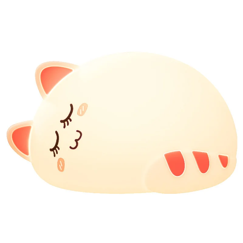 LED Sleeping Cat USB Cute Cartoon Silicone Seven-color Nightlight Children's Bedroom Decoration Christmas Gift Remote Control
LED Sleeping Cat USB Cute Cartoon Silicone Seven-color Nightlight Children's Bedroom Decoration Christmas Gift Remote Control