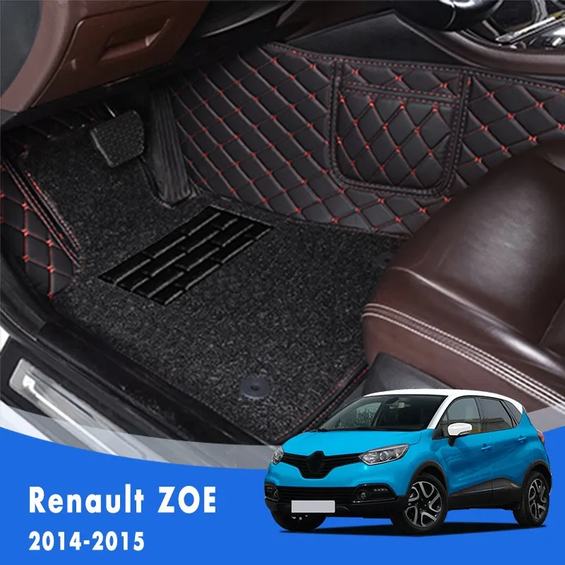LHD Car Floor Mats For Renault ZOE 2014 2015 Auto Accessories Carpets Parts Interior Pedals Foot Pads Rugs Custom Covers Styling
LHD Car Floor Mats For Renault ZOE 2014 2015 Auto Accessories Carpets Parts Interior Pedals Foot Pads Rugs Custom Covers Styling