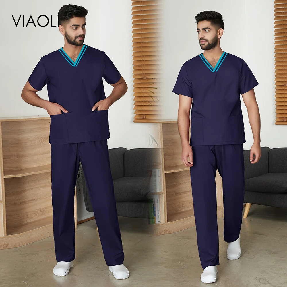 Breathable Pet Grooming Working Clothes Veterinary Nursing Uniform Scrubs Dental Clinic Scrub Sets Anesthetist Unisex Work Suits
Breathable Pet Grooming Working Clothes Veterinary Nursing Uniform Scrubs Dental Clinic Scrub Sets Anesthetist Unisex Work Suits