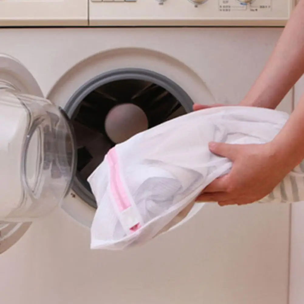 Zipper Mesh Wash Bags Household Washing Machine Bag for Laundry Underwear Bra Socks Dirty Clothes Organizer Laundry Basket
Zipper Mesh Wash Bags Household Washing Machine Bag for Laundry Underwear Bra Socks Dirty Clothes Organizer Laundry Basket