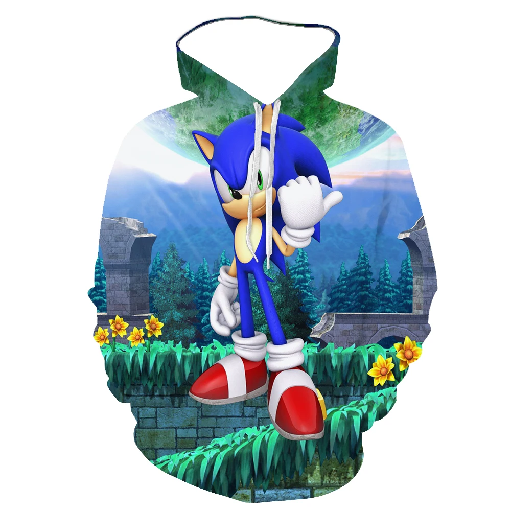 3D Spring And Autumn New Men's Hedgehog Blue Sonic Print Hoodie Cartoon Anime Supersonic Comfortable Custom Parent-Child Wear
3D Spring And Autumn New Men's Hedgehog Blue Sonic Print Hoodie Cartoon Anime Supersonic Comfortable Custom Parent-Child Wear