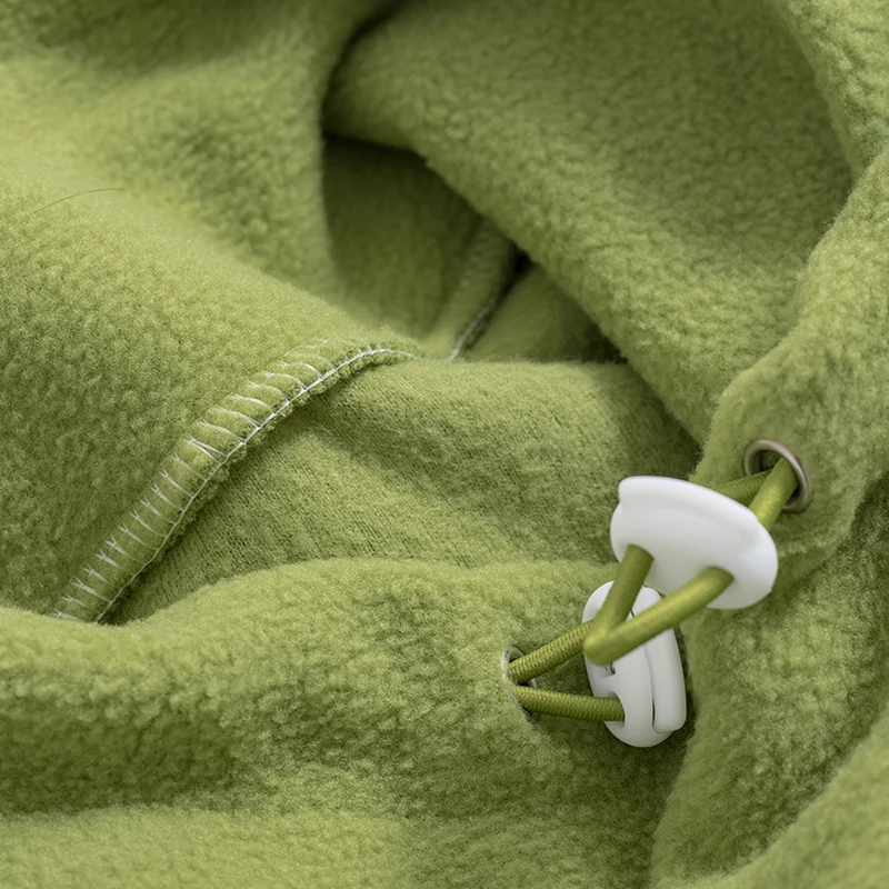 Осенний Новый флисовый свитер в стиле преппи с вышитым воротником-Женский