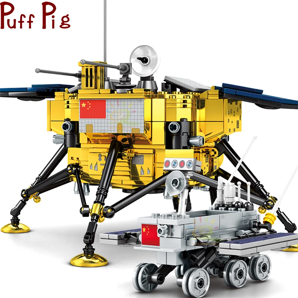 702Pcs Lunar Probe Building Blocks City Space Station Future Technology Satellite Astronaut DIY Creative Bricks Children Toys
702Pcs Lunar Probe Building Blocks City Space Station Future Technology Satellite Astronaut DIY Creative Bricks Children Toys