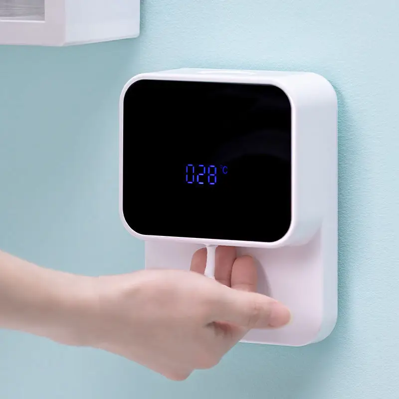 Wall-mounted waterproof automatic induction foam washing mobile phone household antibacterial non-pressing soap dispenser
Wall-mounted waterproof automatic induction foam washing mobile phone household antibacterial non-pressing soap dispenser