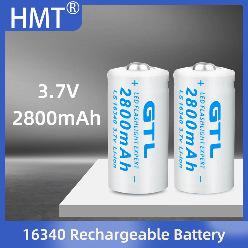 2021 New 3.7V 2800mAh Lithium Li-ion 16340 Battery CR123A Rechargeable Batteries 3.7V CR123 for Laser Pen LED Flashlight Cell
2021 New 3.7V 2800mAh Lithium Li-ion 16340 Battery CR123A Rechargeable Batteries 3.7V CR123 for Laser Pen LED Flashlight Cell