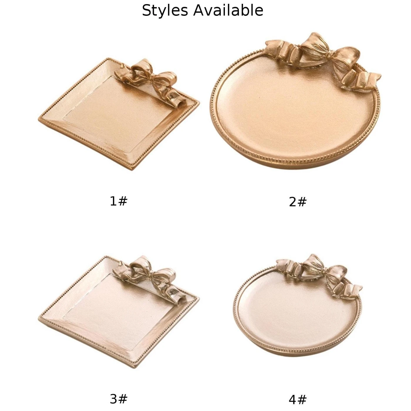 Nordic Resin Bowknot Metallic Jewelry Disc Earring Tray Used For Home Decoration Decoration Festive Party
Nordic Resin Bowknot Metallic Jewelry Disc Earring Tray Used For Home Decoration Decoration Festive Party