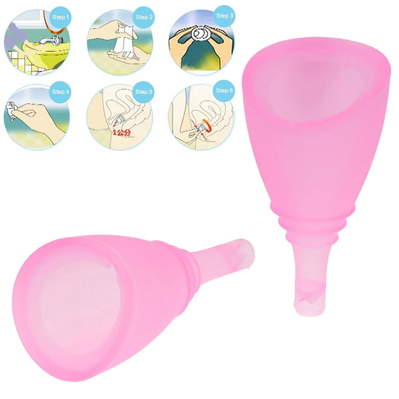 1PCS Menstrual Cup For Women Feminine Hygiene Medical Silicone Cup Menstrual Reusable Lady Cup Menstrual Than Pads
1PCS Menstrual Cup For Women Feminine Hygiene Medical Silicone Cup Menstrual Reusable Lady Cup Menstrual Than Pads