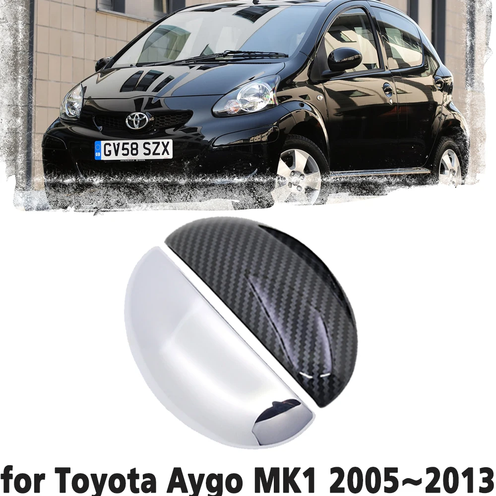 Black Carbon Fiber Car handle Or ABS Chrome Door Handles Cover for Toyota Aygo MK1 2005~2013 Car Accessories Cap 2006 2007 2008
Black Carbon Fiber Car handle Or ABS Chrome Door Handles Cover for Toyota Aygo MK1 2005~2013 Car Accessories Cap 2006 2007 2008