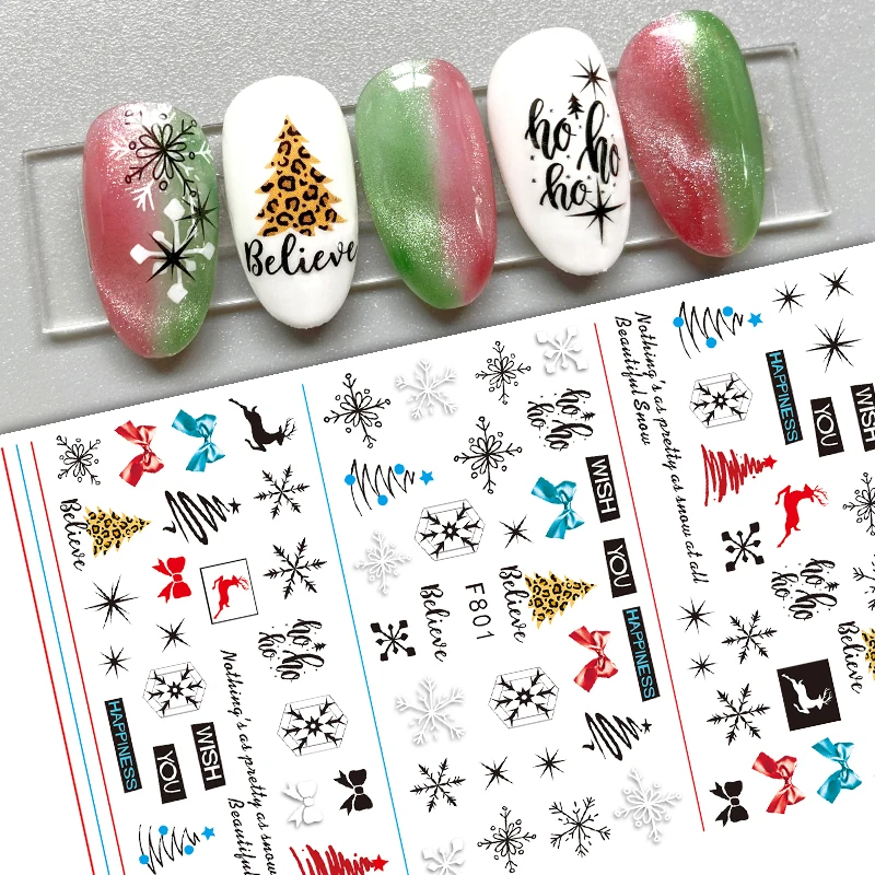 1PCS 3D Autumn and Winter Flowers Cartoon Bear Christmas Nail Art Sticker Love Snowflake Self-adhesive Nail Art Decoration Decal
1PCS 3D Autumn and Winter Flowers Cartoon Bear Christmas Nail Art Sticker Love Snowflake Self-adhesive Nail Art Decoration Decal
