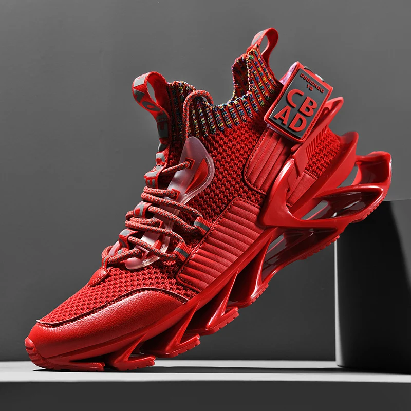 Blade Running Shoes for Men High Quality Breathable Mesh Designer Sneakers Man Jogging Walking Athletics Trainer Sports Shoes
Blade Running Shoes for Men High Quality Breathable Mesh Designer Sneakers Man Jogging Walking Athletics Trainer Sports Shoes