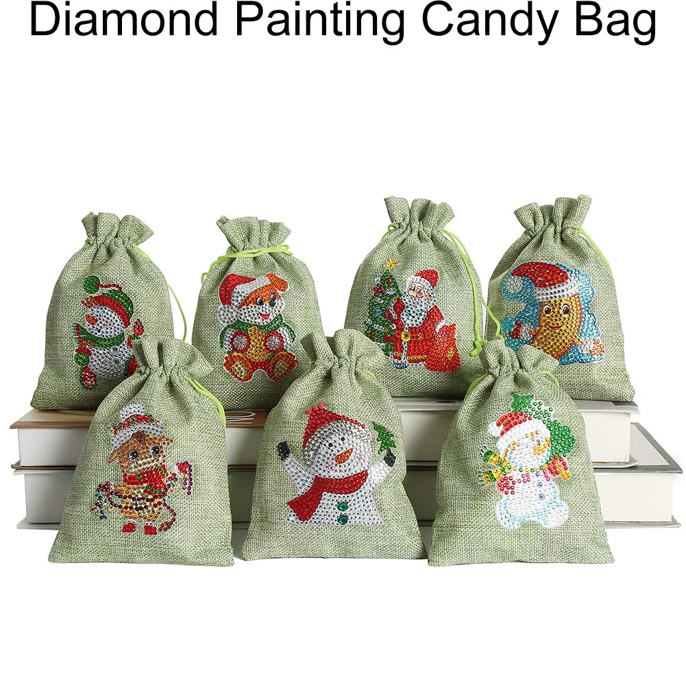 Christmas Diamond Painting Candy Bag DIY Diamond Painting Tote Decoration Diamond Painting Cross Stitch Xmas Supplies
Christmas Diamond Painting Candy Bag DIY Diamond Painting Tote Decoration Diamond Painting Cross Stitch Xmas Supplies