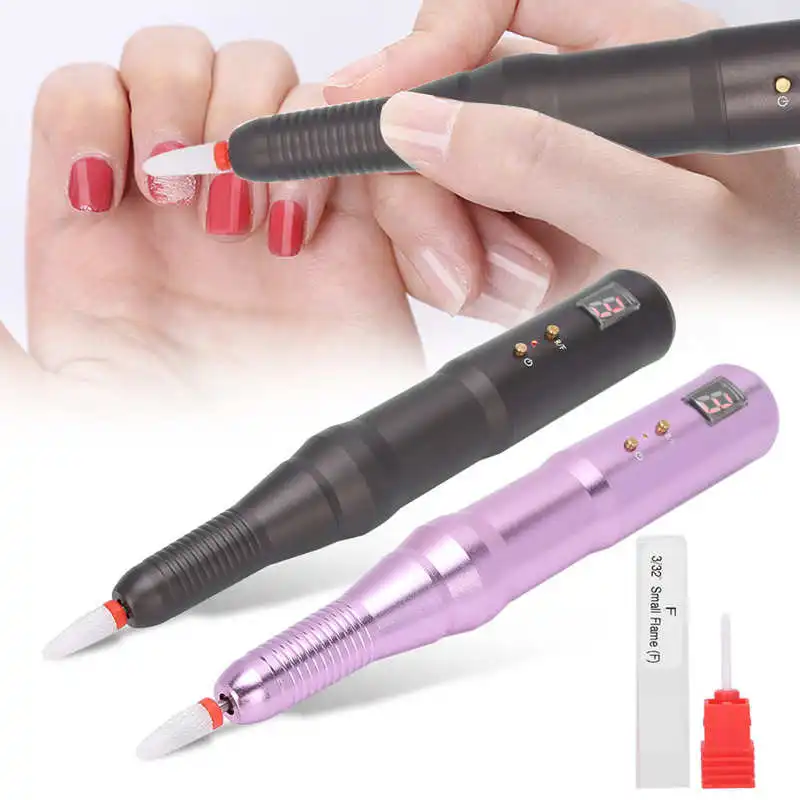 Screwdriver Rechargeable Electric Nail Drill Pen Portable Nail Grinding Polishing Machine Manicure Tool For Manicure
Screwdriver Rechargeable Electric Nail Drill Pen Portable Nail Grinding Polishing Machine Manicure Tool For Manicure