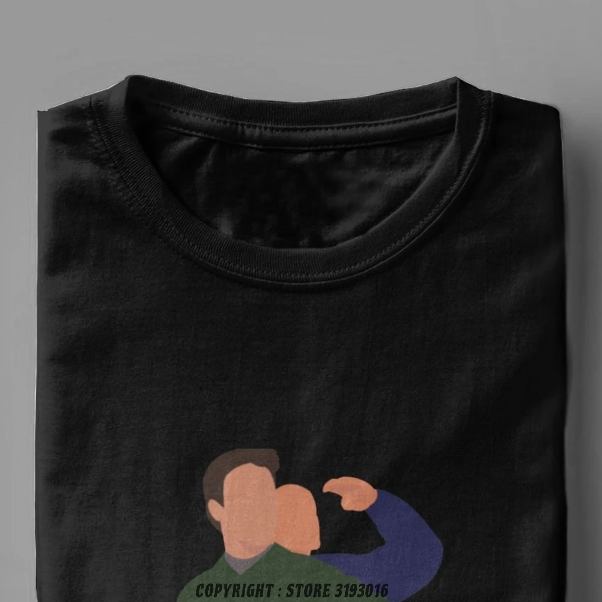 Футболка Chanoey Friends забавная Мужская футболка с рисунком Моники и Джоуи Чендлера