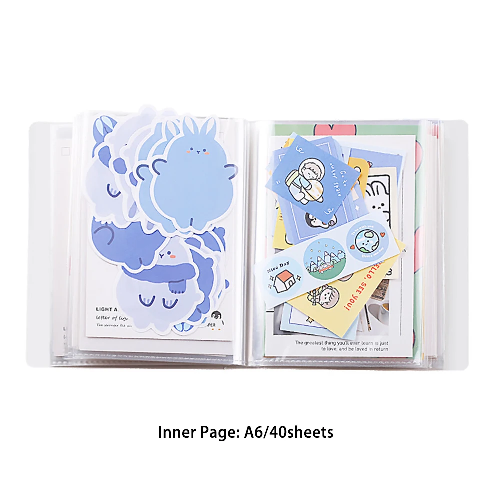 40 Sheets A6 Large Capacity Bill Holder Anti Drop Page Waterproof Card Pocket Book Home Stationery Supplies Memo Organizer PP
40 Sheets A6 Large Capacity Bill Holder Anti Drop Page Waterproof Card Pocket Book Home Stationery Supplies Memo Organizer PP