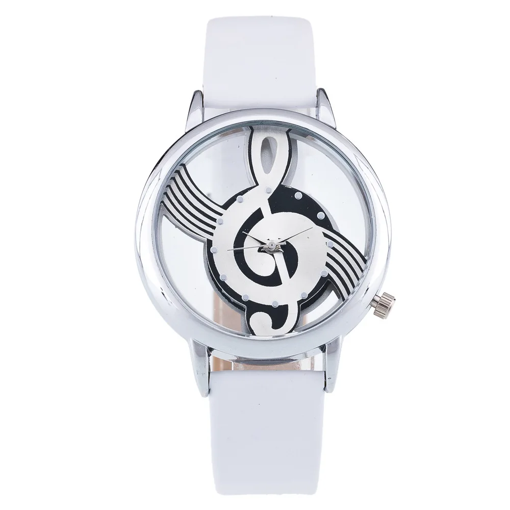 Exquisite Women Quartz Watch Simple Note Music Notation Alloy Dial with PU Wrist Strap LL@17
Exquisite Women Quartz Watch Simple Note Music Notation Alloy Dial with PU Wrist Strap LL@17