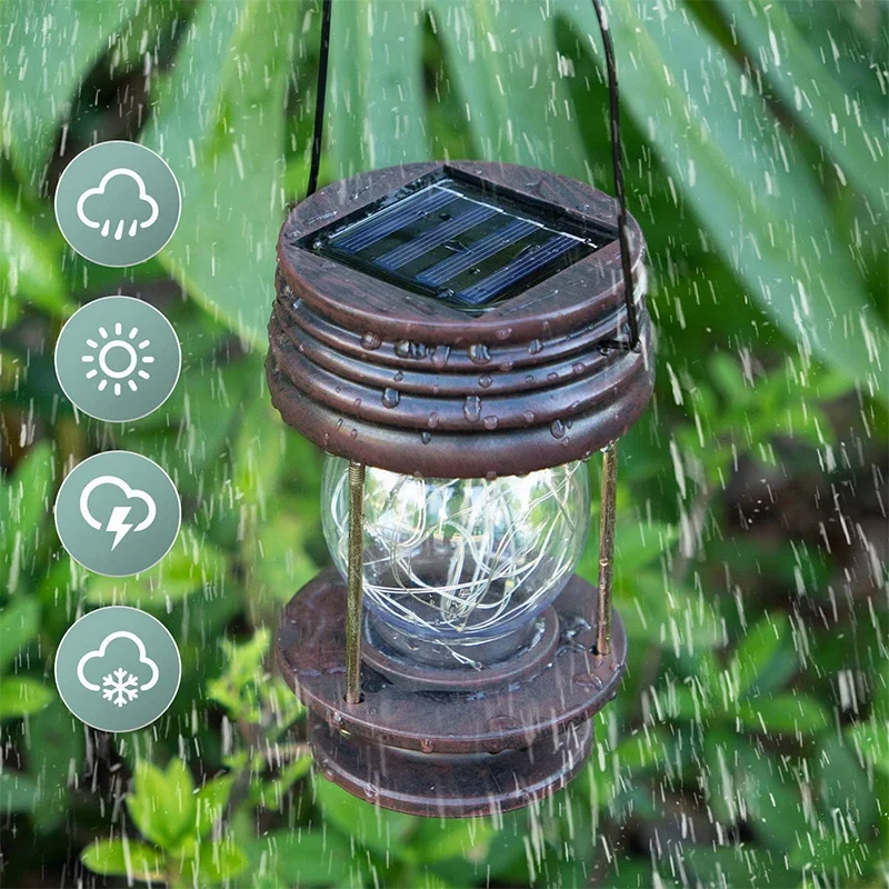 Hanging Portable Waterproof Solar Lantern Decorative Fairy LED Landscape Light for Outdoor Courtyard/Garden 2 Pack
Hanging Portable Waterproof Solar Lantern Decorative Fairy LED Landscape Light for Outdoor Courtyard/Garden 2 Pack