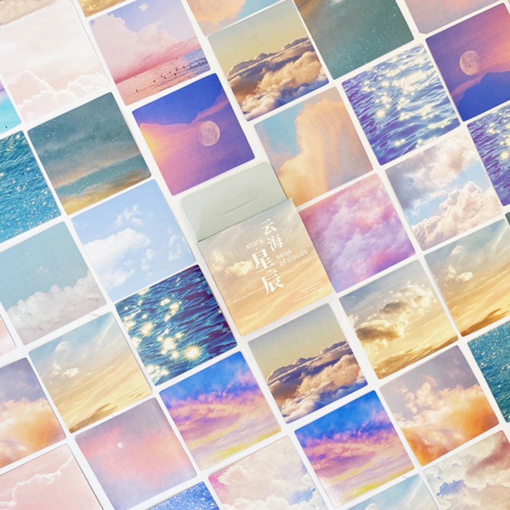 46pcs/set Cute Clouds Sea Stars Sticker Diy Scrapbooking Diary Planner Decoration Sticker Stationery School Supplies 
46pcs/set Cute Clouds Sea Stars Sticker Diy Scrapbooking Diary Planner Decoration Sticker Stationery School Supplies