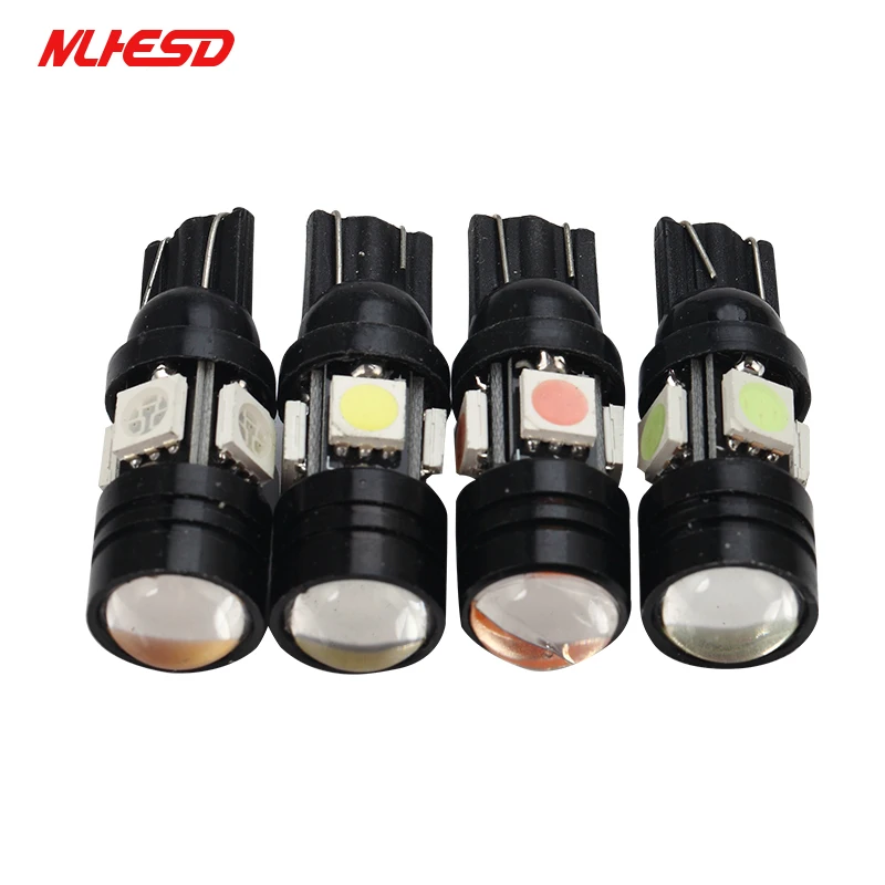 2Pcs T10 W5W 5050 1.5W 4+1SMD Plastic Car LED Width Light Bulb Automobiles Light-emitting Diode Trunk Turn Signal Lamp White
2Pcs T10 W5W 5050 1.5W 4+1SMD Plastic Car LED Width Light Bulb Automobiles Light-emitting Diode Trunk Turn Signal Lamp White