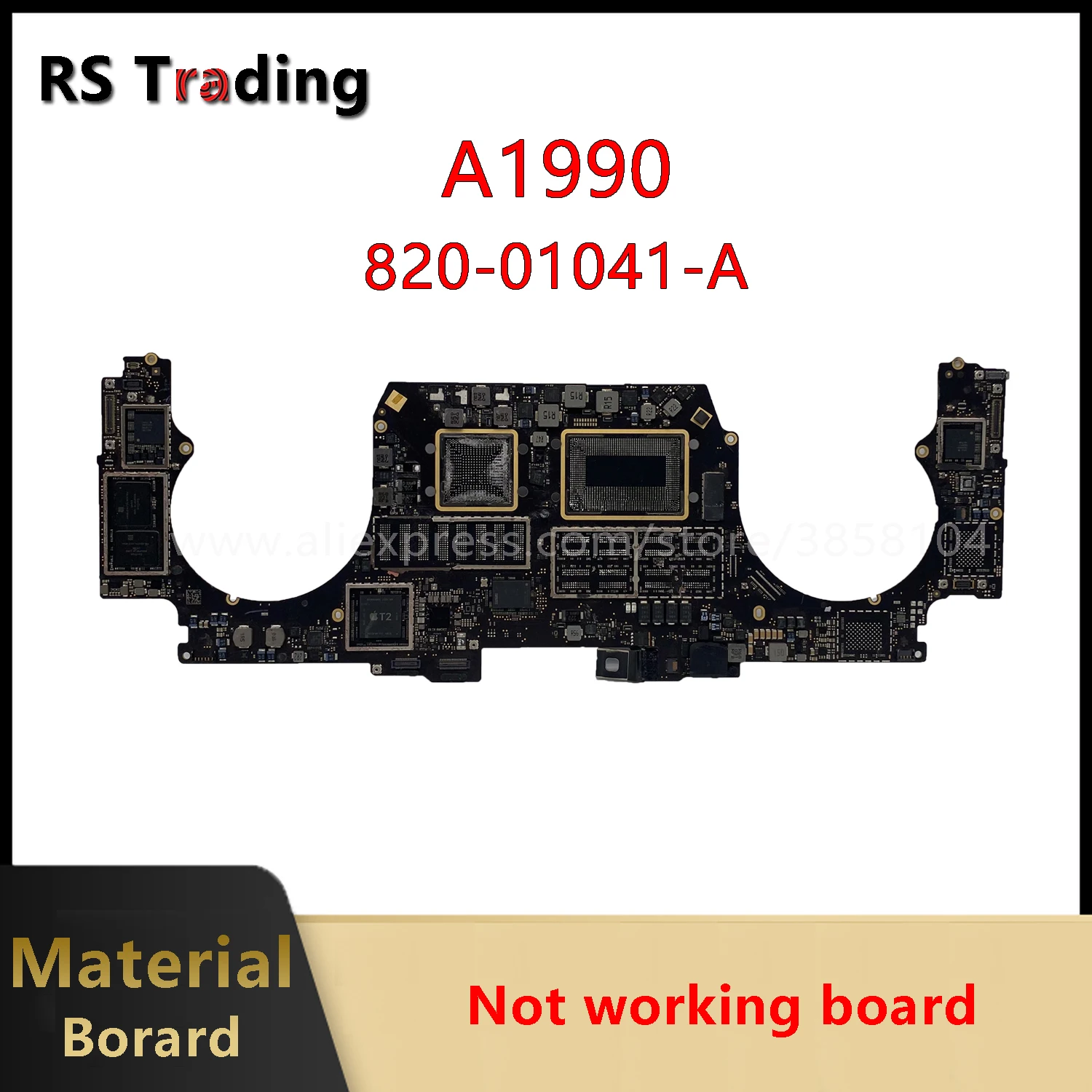 

For A1990 MacBook Pro Retina 15" Logic Board 820-01041 820-01041-A Original Faulty Board Not Working Mainboard