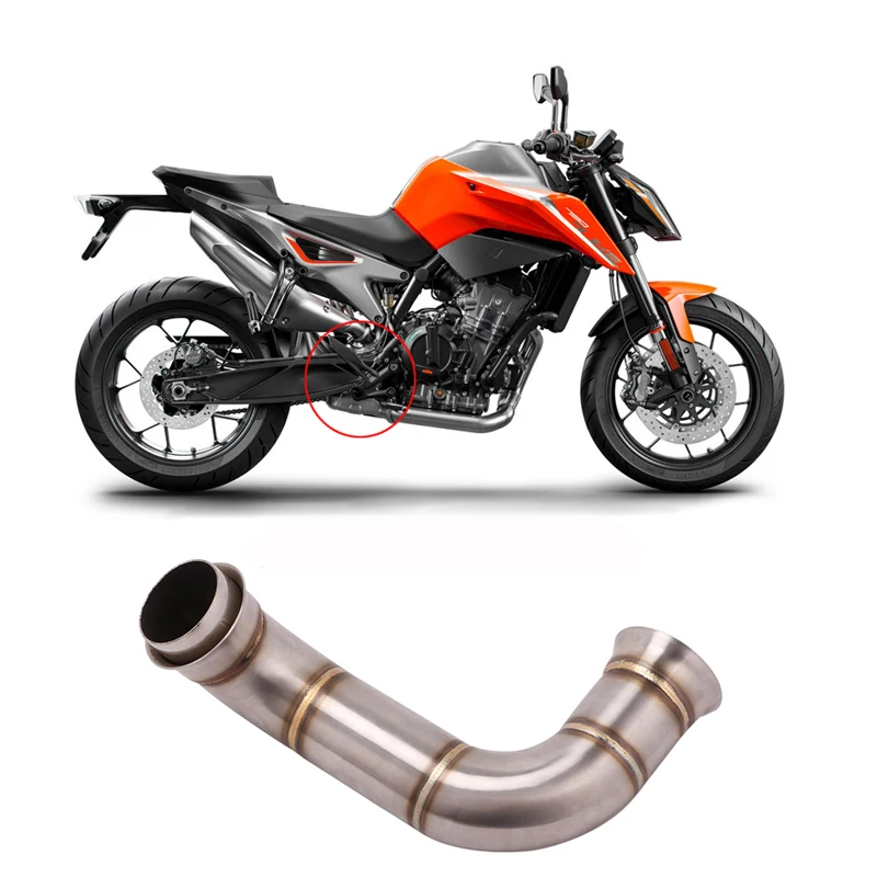 Motorcycle Mid Connect Link Pipe Delete Cat Replace Catalyst Original System Modified Slip for DUKE 790
Motorcycle Mid Connect Link Pipe Delete Cat Replace Catalyst Original System Modified Slip for DUKE 790