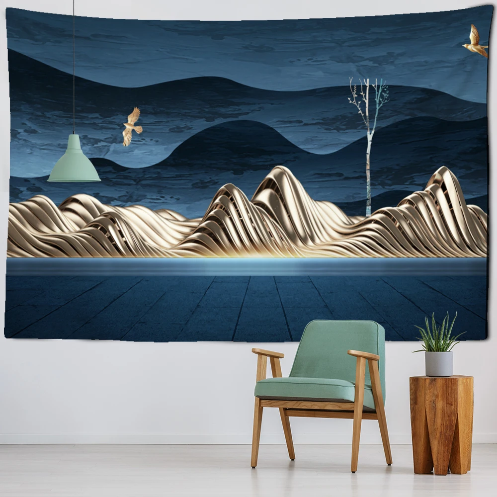 3D Printing Landscape Painting Tapestry Wall Hanging Bohemian Style Hippie Tapiz Aesthetics Room Home Decor
3D Printing Landscape Painting Tapestry Wall Hanging Bohemian Style Hippie Tapiz Aesthetics Room Home Decor