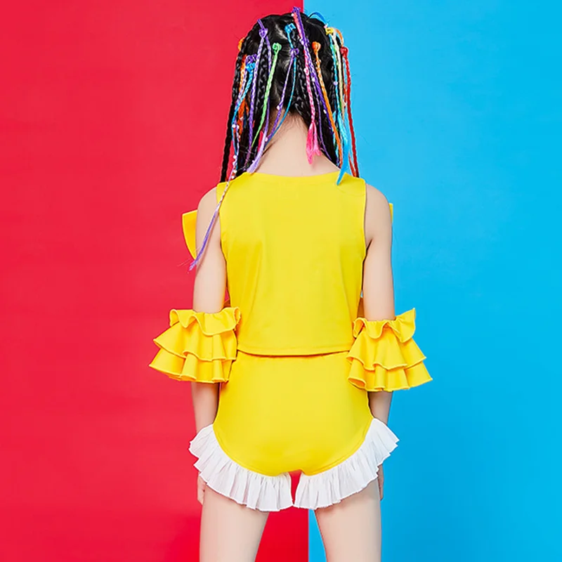 2020 Children'S Cheerleading Costumes Street Dance Clothes Hip Hop Stage Outfit Girls Jazz Costumes Modern Performance Wear
2020 Children'S Cheerleading Costumes Street Dance Clothes Hip Hop Stage Outfit Girls Jazz Costumes Modern Performance Wear