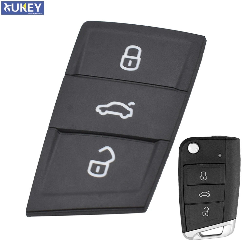 Car Remote Key Rubber Pad 3 Button For VW Polo Golf 7 Tiguan For Skoda Octavia Fabia Kodiaq Karoq For SEAT Ateca Leon Ibiza
Car Remote Key Rubber Pad 3 Button For VW Polo Golf 7 Tiguan For Skoda Octavia Fabia Kodiaq Karoq For SEAT Ateca Leon Ibiza