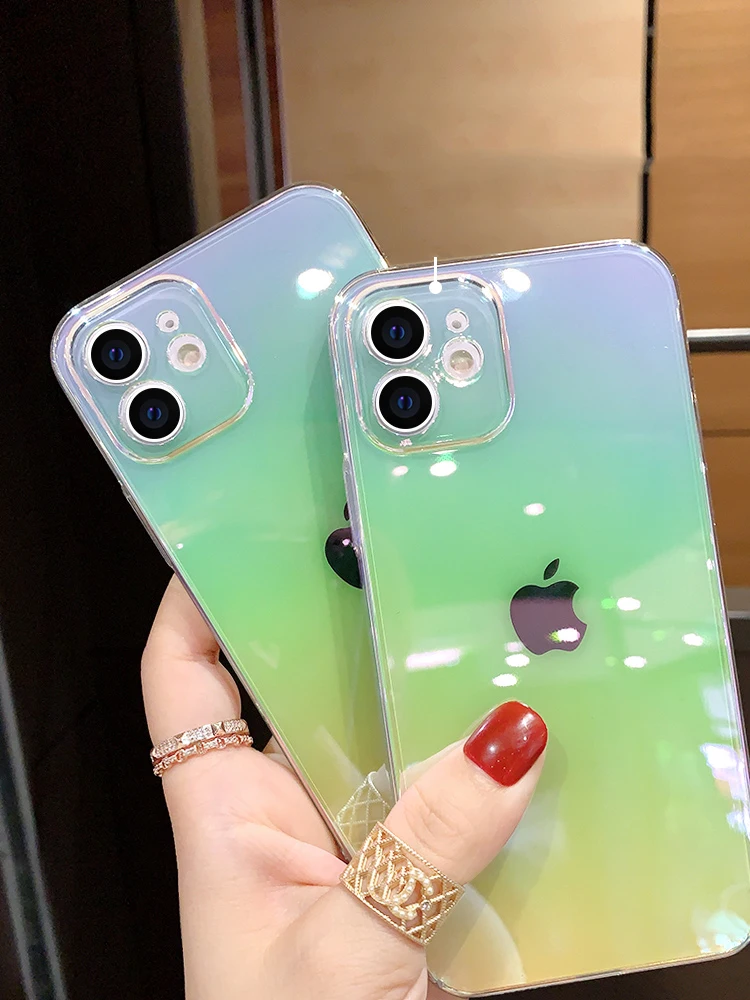 LPC Transparent Gradient Liquid Silicone Soft Case For iPhone 11 12 Pro Max Mini Full Protector XS MAX XR X 7 8 PLUS SE2 Cover
LPC Transparent Gradient Liquid Silicone Soft Case For iPhone 11 12 Pro Max Mini Full Protector XS MAX XR X 7 8 PLUS SE2 Cover