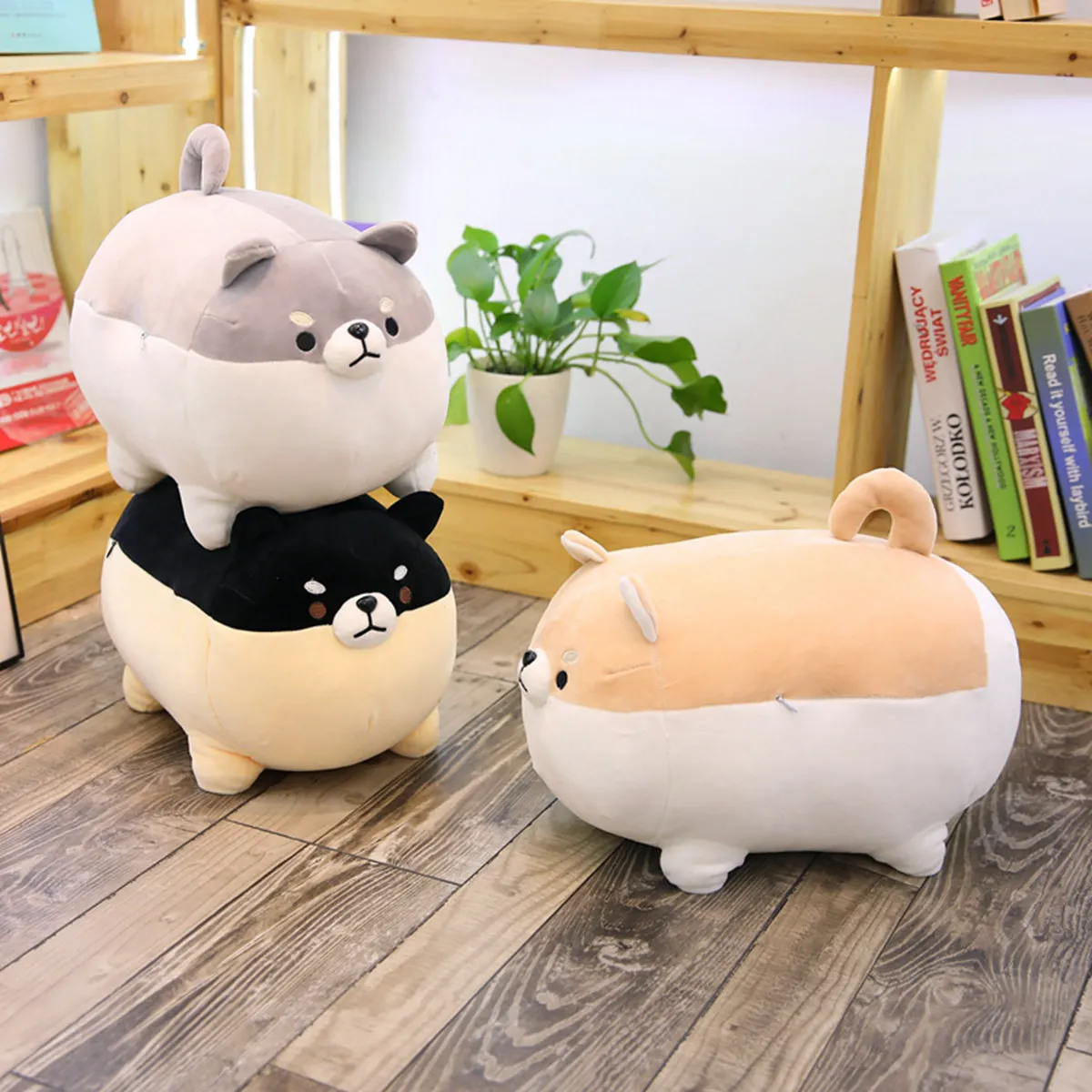Rushed Cute Plush Dog Toy Stuffed Soft Fat Shiba Inu Fluffy Kawaii Animal Dog Pillow Cushion Kids Toys Gift Birthday Christmas
Rushed Cute Plush Dog Toy Stuffed Soft Fat Shiba Inu Fluffy Kawaii Animal Dog Pillow Cushion Kids Toys Gift Birthday Christmas