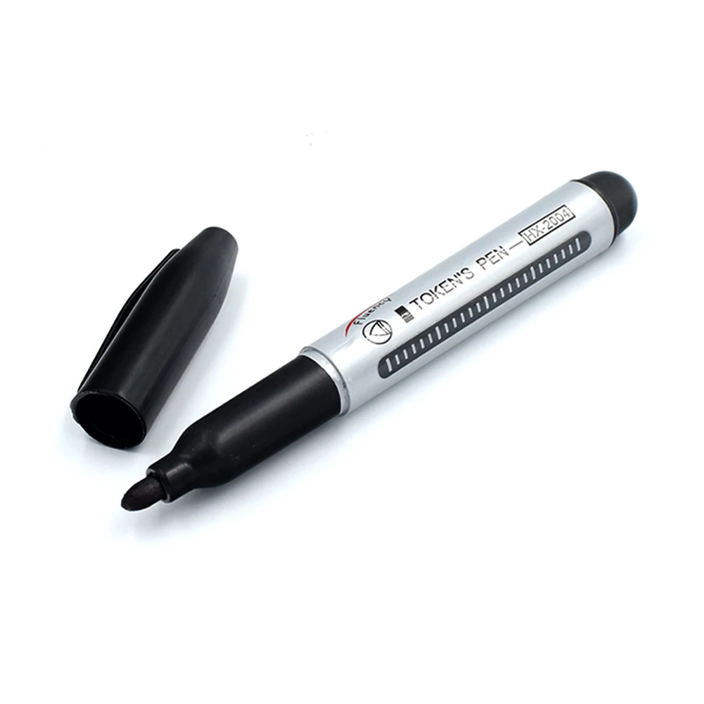 

School Office Labeling Fadeless Black Waterproof Ink Token Tool Board Supplier Stationery Gardening Plant Pen Marker Pen Lecture