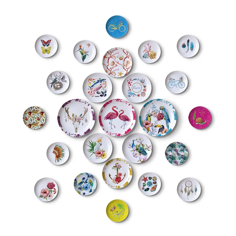 American Country Ceramic Decorative Plate Living Room Decoration Sitting Plate Decoration Background Wall Hanging Plate
American Country Ceramic Decorative Plate Living Room Decoration Sitting Plate Decoration Background Wall Hanging Plate