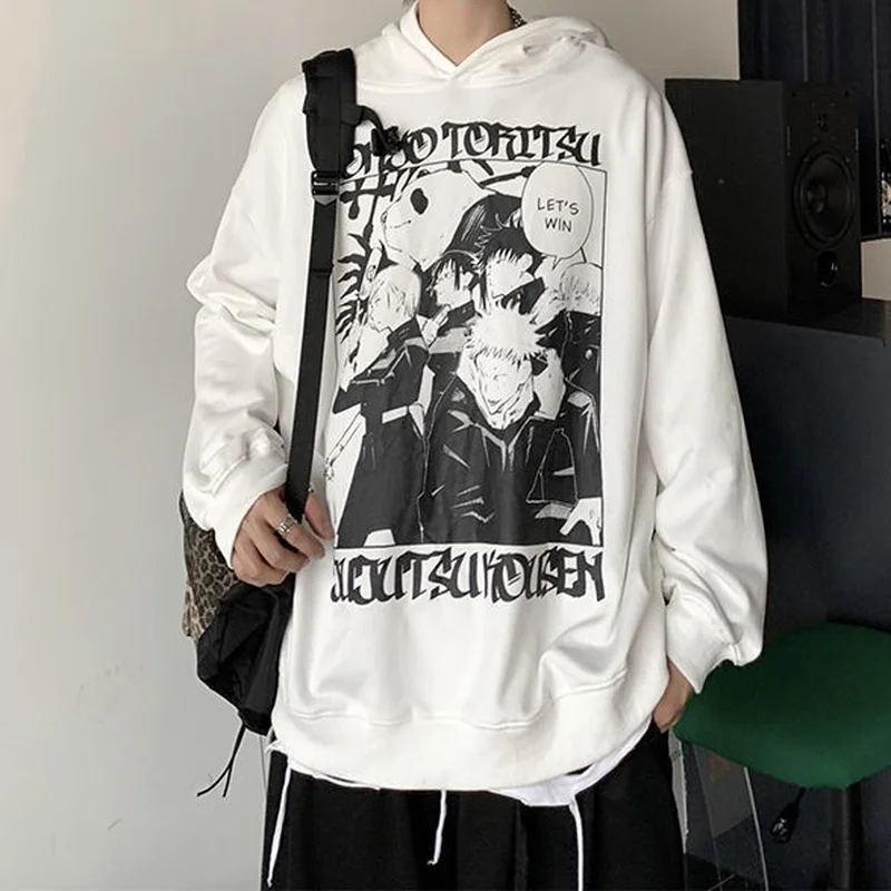 HOUZHOU Gothic Japanese Anime Oversized Hoodie Women Man Autumn Harajuku Causal Hoodies Couple Pullover Hip Hop Streetwear
HOUZHOU Gothic Japanese Anime Oversized Hoodie Women Man Autumn Harajuku Causal Hoodies Couple Pullover Hip Hop Streetwear