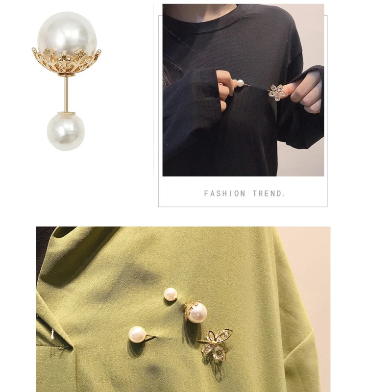 6Pcs/Set Pearl Brooch Pin Dress Rhinestone Decoration Buckle Pin Jewelry Brooches For Men Women
6Pcs/Set Pearl Brooch Pin Dress Rhinestone Decoration Buckle Pin Jewelry Brooches For Men Women