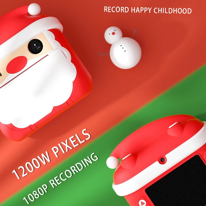 Kids Camera Print Camera 12MP Dual Cameras Cute Camera for Kids Baby Children's Toy for Girls Boys Christmas Gift
Kids Camera Print Camera 12MP Dual Cameras Cute Camera for Kids Baby Children's Toy for Girls Boys Christmas Gift
