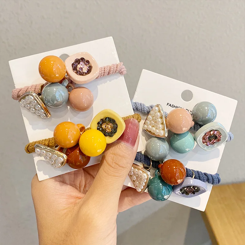 Colorful Ball Geometric Hair Rope Bracelet Scrunchie Women Elastic Hair Rubber Bands Accessories For Girls Tie Ring Headdress
Colorful Ball Geometric Hair Rope Bracelet Scrunchie Women Elastic Hair Rubber Bands Accessories For Girls Tie Ring Headdress