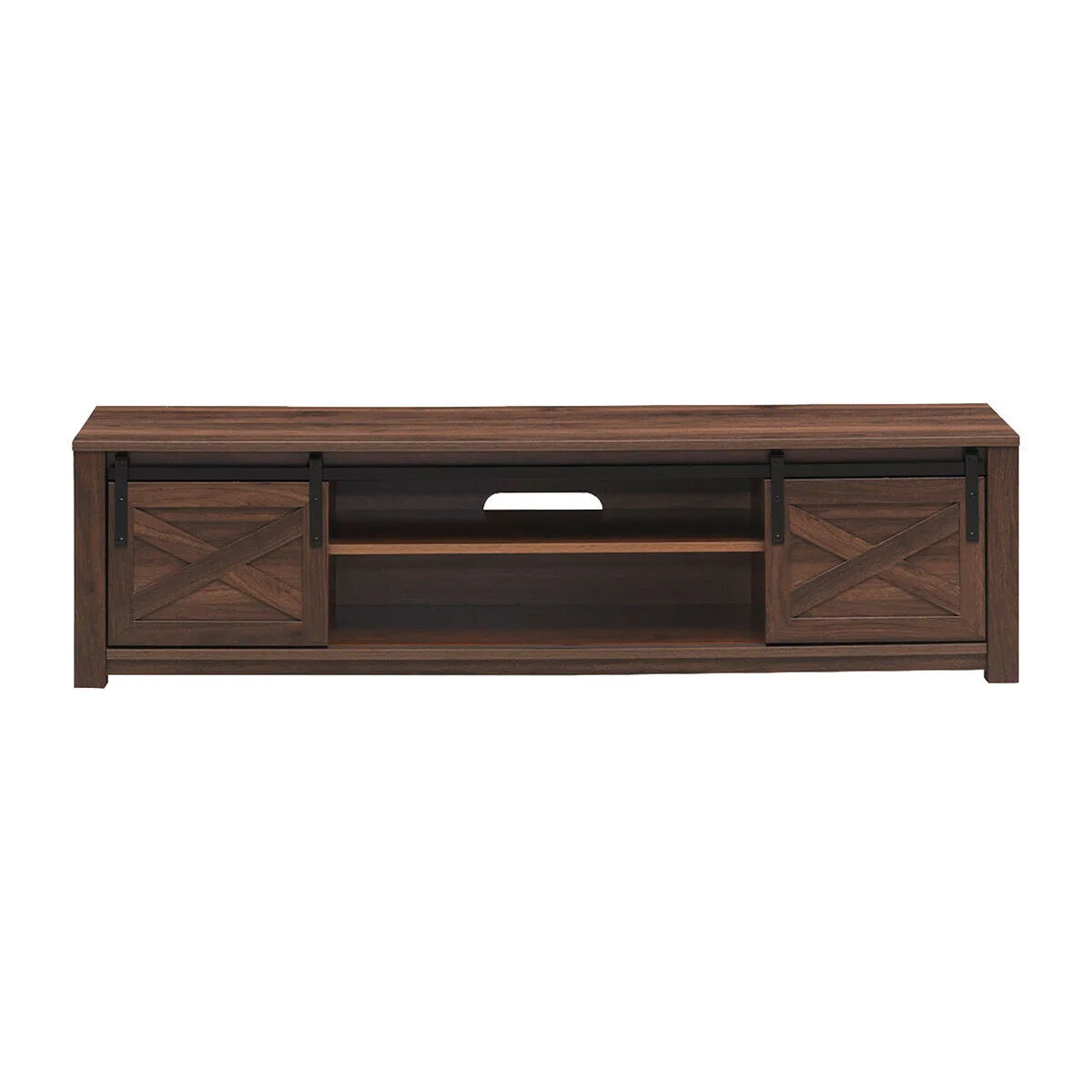 GIANTEX 65" Flat Sliding Barn Door TV Stand HW63964 
GIANTEX 65" Flat Sliding Barn Door TV Stand HW63964