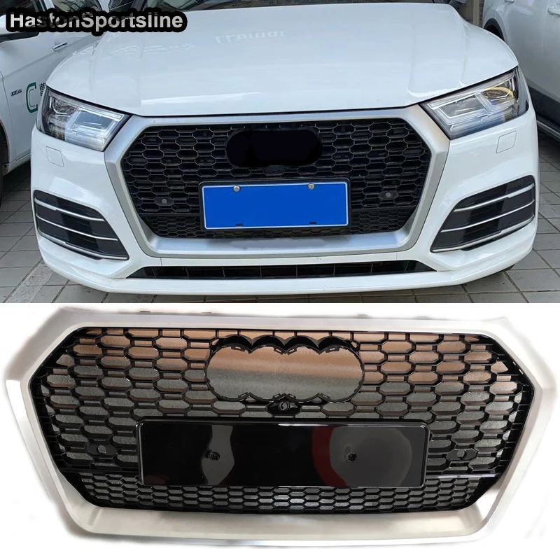 For Audi Q5 SQ5 Q5L Racing Grill Matt Silver Front Sport Honeycomb Mesh Guard 2018-2020 Car Accessories For Quattro Style
For Audi Q5 SQ5 Q5L Racing Grill Matt Silver Front Sport Honeycomb Mesh Guard 2018-2020 Car Accessories For Quattro Style