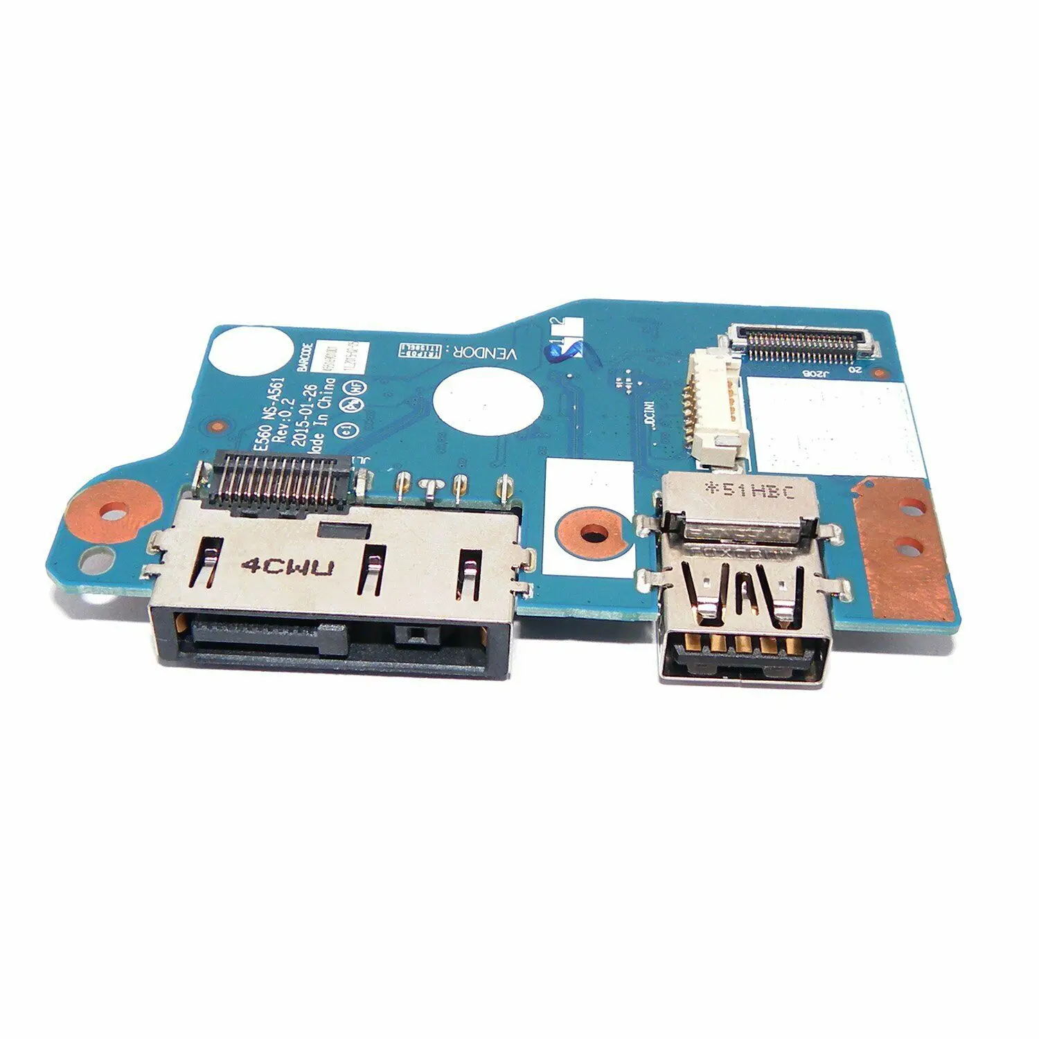 JIANGLUN DC Jack Power Charging USB Board For Lenovo ThinkPad E560 E565 00UP284 NS-A561
JIANGLUN DC Jack Power Charging USB Board For Lenovo ThinkPad E560 E565 00UP284 NS-A561