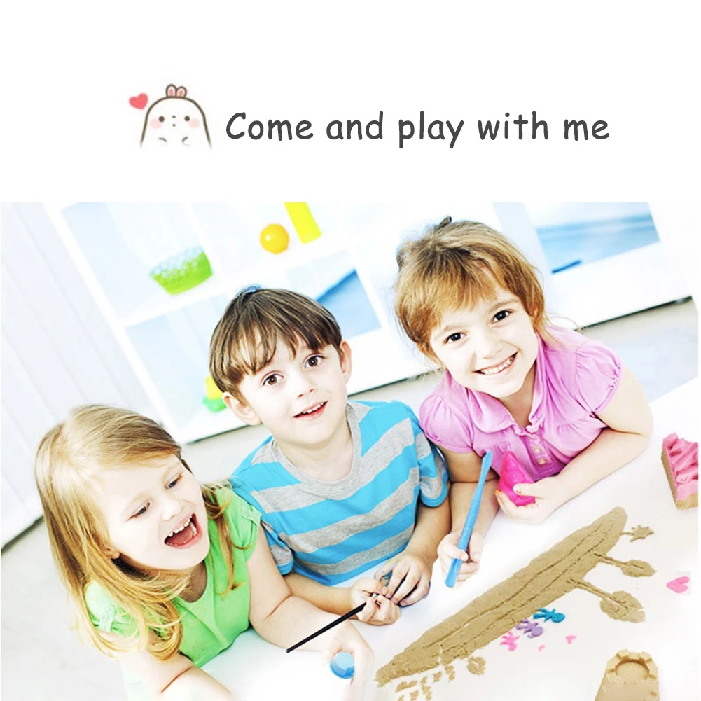 DIY Sand Toys Children's Handmade Non-toxic Sand Space Mud Modeling Clay Building Pyramid Beach Model Toys Educational Gifts
DIY Sand Toys Children's Handmade Non-toxic Sand Space Mud Modeling Clay Building Pyramid Beach Model Toys Educational Gifts