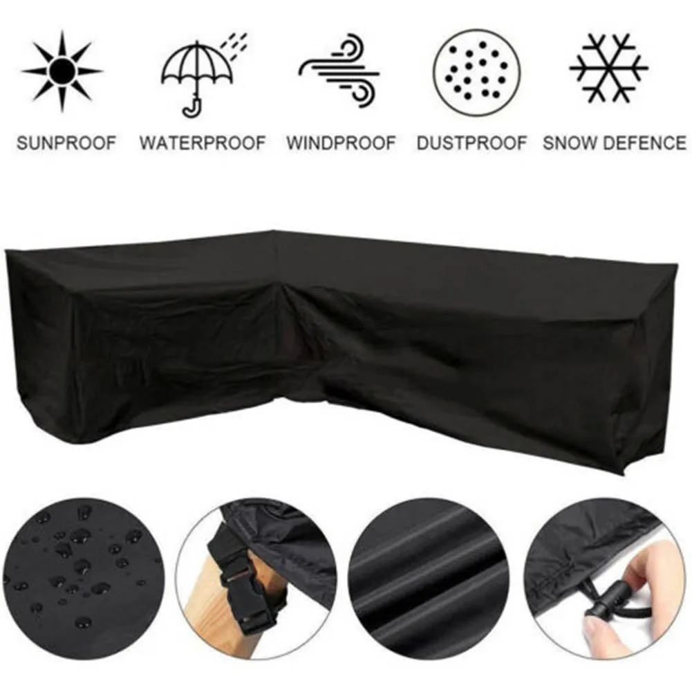 Waterproof Garden Furniture Cover Rattan Corner Cover Garden Outdoor Sofa Protect L-Shape Outdoor Furniture Covers
Waterproof Garden Furniture Cover Rattan Corner Cover Garden Outdoor Sofa Protect L-Shape Outdoor Furniture Covers