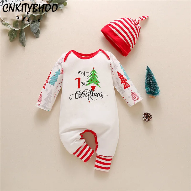 Christmas Baby Rompers and Hat Winter Christmas Tree Jumpsuit For Baby Boys Girls New Year's Costume For Toddler Kids
Christmas Baby Rompers and Hat Winter Christmas Tree Jumpsuit For Baby Boys Girls New Year's Costume For Toddler Kids