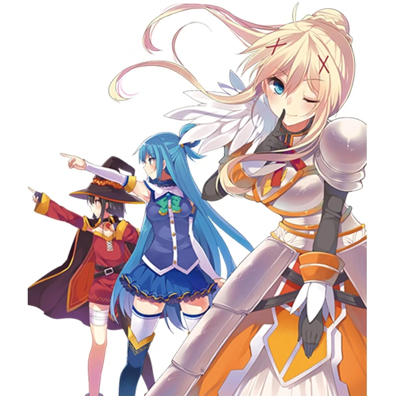 Милый сексуальный аниме Kono Subarashii Sekai Ni Shukufuku Wo! Креативная Наклейка для окна Warrior устойчивая к царапинам внешний декор pvc13x11 см
Милый сексуальный аниме Kono Subarashii Sekai Ni Shukufuku Wo! Креативная Наклейка для окна Warrior устойчивая к царапинам внешний декор pvc13x11 см