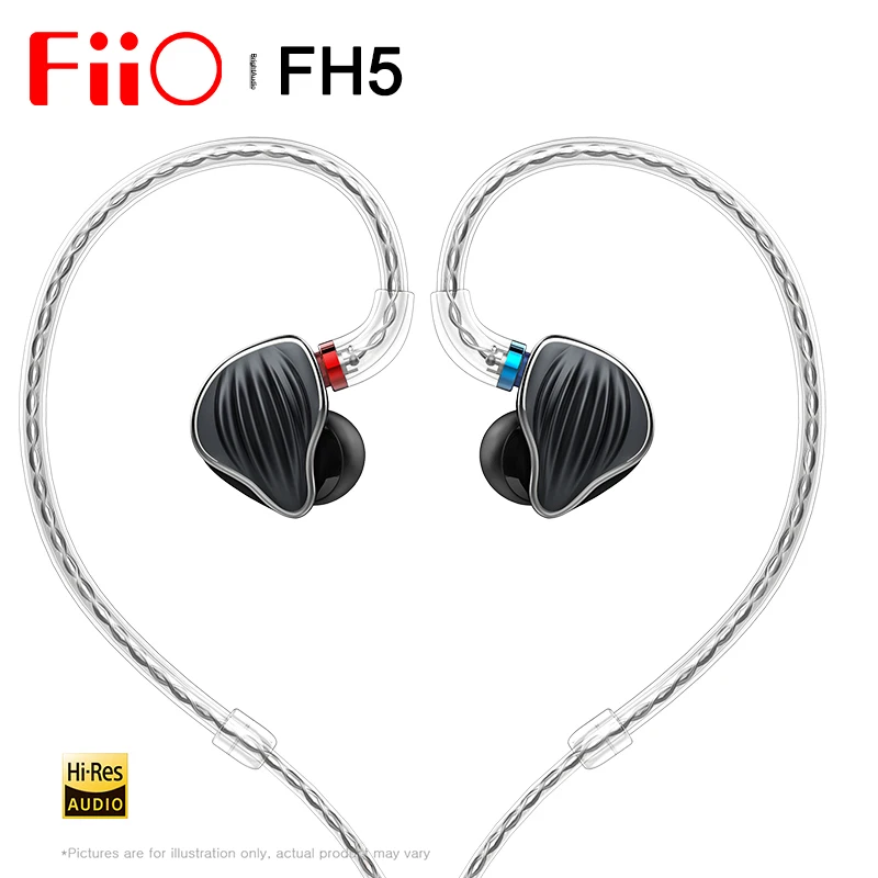 Гибридные Hi-Fi наушники FiiO FH5 с четырехъядерным драйвером со сбалансированными