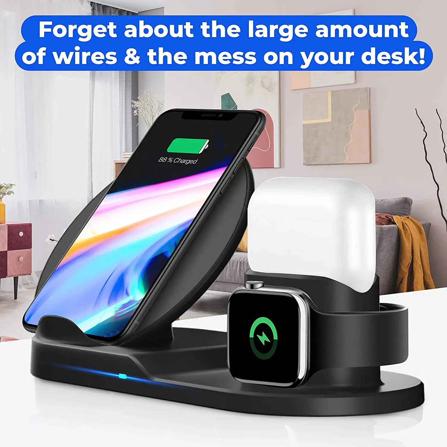 Labobbon Qi Wireless Charger Fast Charging for iPhone 11 XR Xs X 8 Plus Fast Charging Pad for Samsung Note 9 S10 Plus Charger
Labobbon Qi Wireless Charger Fast Charging for iPhone 11 XR Xs X 8 Plus Fast Charging Pad for Samsung Note 9 S10 Plus Charger