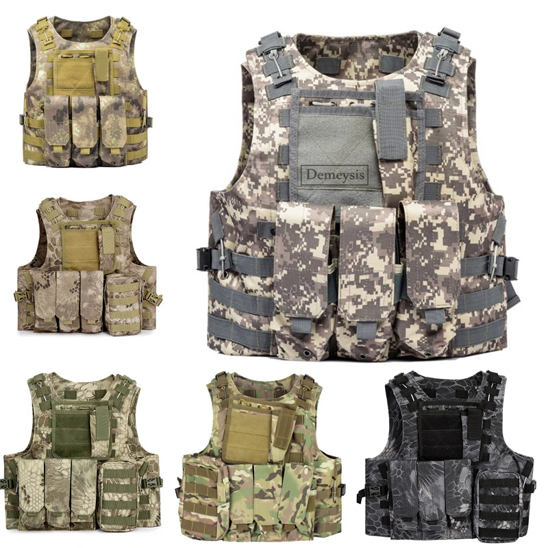 Tactical Vest Law Enforcement Molle Airsoft Modular CS Field Army Fans Outdoor Supplies Training Vest
Tactical Vest Law Enforcement Molle Airsoft Modular CS Field Army Fans Outdoor Supplies Training Vest